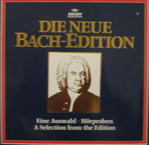 Cover Johann Sebastian Bach - Eine Auswahl - Hörproben (LP, Album, Gat) Schallplatten Ankauf