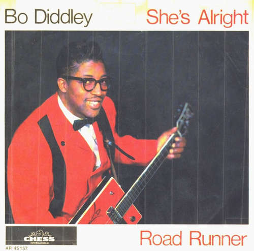 Cover Bo Diddley - She's Alright / Road Runner (7, Single) Schallplatten Ankauf