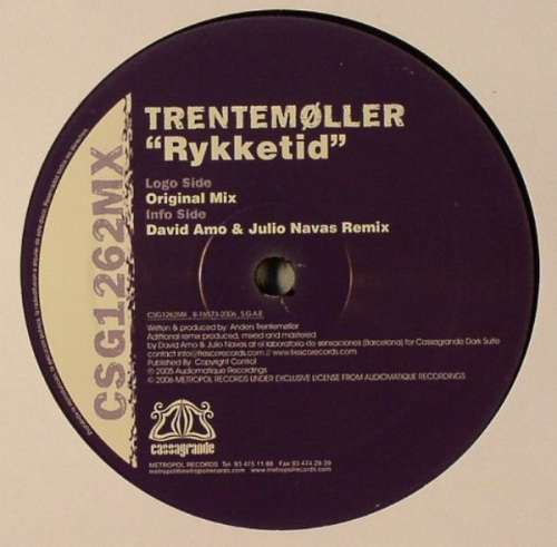 Cover Trentemøller - Rykketid (12) Schallplatten Ankauf
