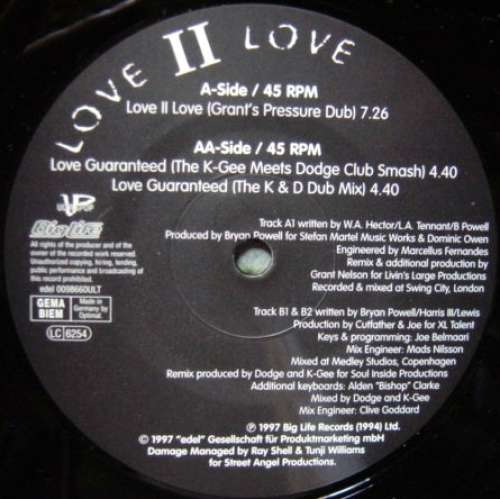 Cover Damage - Love II Love (12) Schallplatten Ankauf