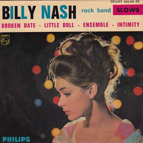 Cover Billy Nash Rock Band - Broken Date / Little Doll / Ensemble / Intimity (7, EP) Schallplatten Ankauf