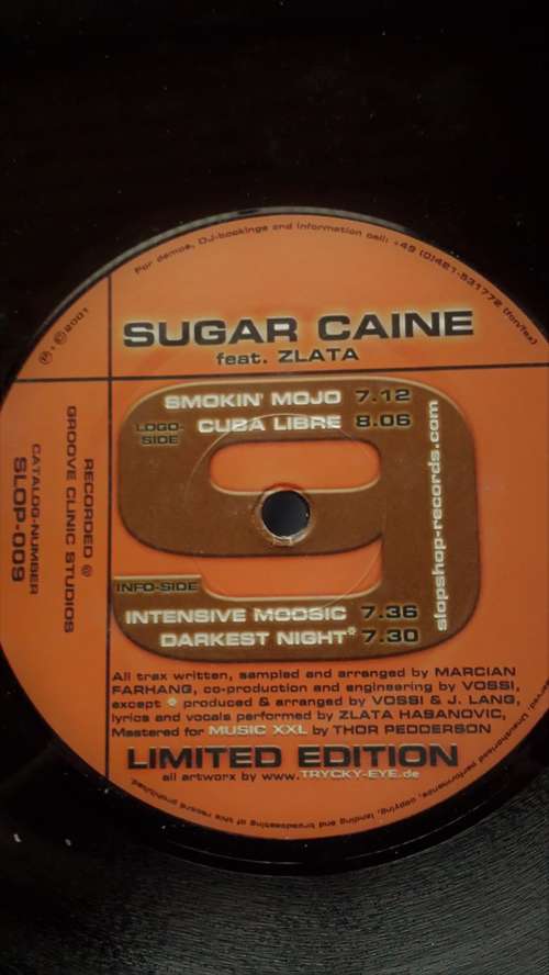 Cover Sugar Caine Feat. Zlata - Smokin' Mojo (12, Ltd) Schallplatten Ankauf