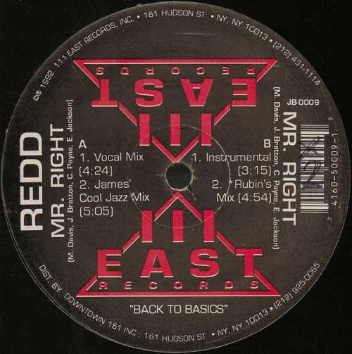 Cover Redd - Mr. Right (12) Schallplatten Ankauf