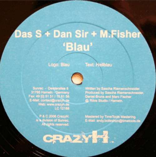 Cover Das S + Dan Sir + M.Fisher - Blau (12) Schallplatten Ankauf