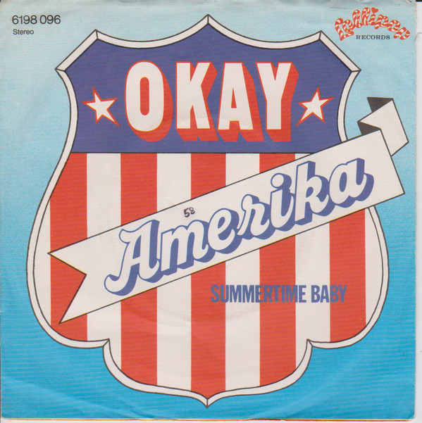 Cover Okay - Amerika (7, Single) Schallplatten Ankauf
