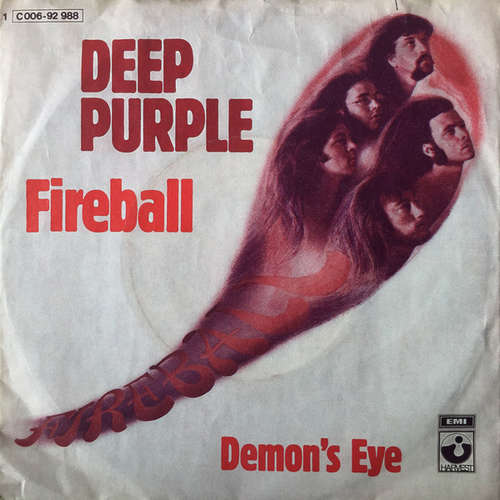 Bild Deep Purple - Fireball  (7, Single) Schallplatten Ankauf