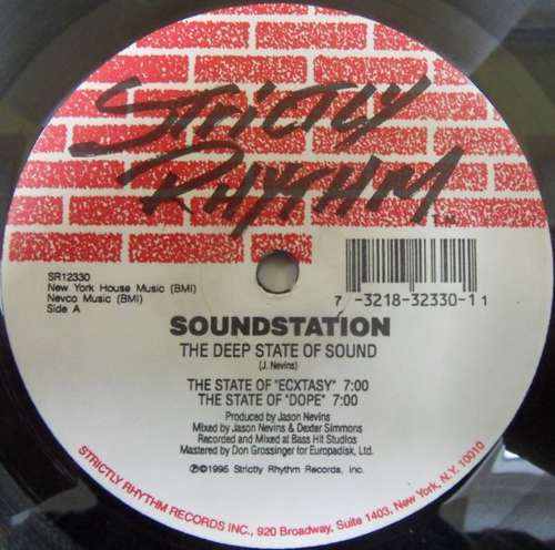 Cover Soundstation - The Deep State Of Sound (12) Schallplatten Ankauf