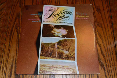 Cover Leonard Bernstein - The American Album (2xLP, Comp) Schallplatten Ankauf