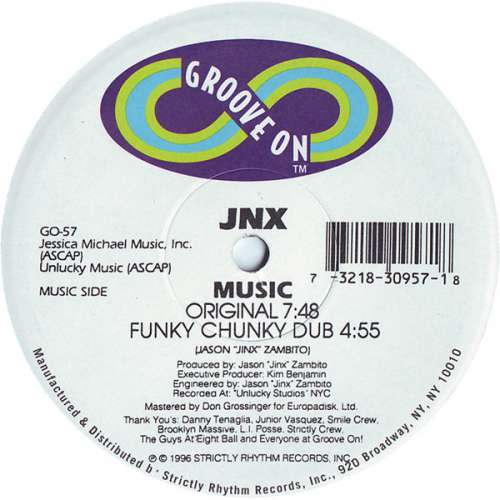 Cover JNX - Music / Feel Free (12) Schallplatten Ankauf