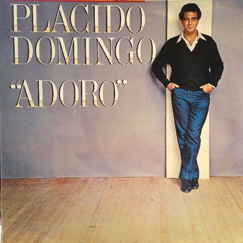 Cover Placido Domingo - Adoro  (LP) Schallplatten Ankauf