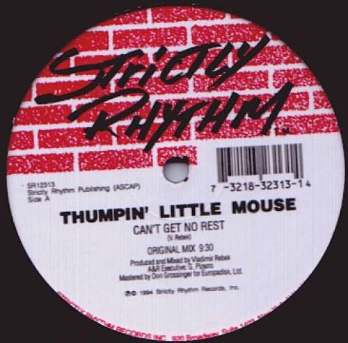 Cover Thumpin' Little Mouse - Can't Get No Rest (12) Schallplatten Ankauf