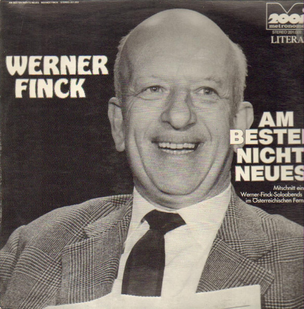 Bild Werner Finck - Am Besten Nichts Neues (LP, Album) Schallplatten Ankauf