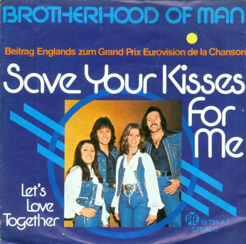 Bild Brotherhood Of Man - Save Your Kisses For Me (7, Single) Schallplatten Ankauf