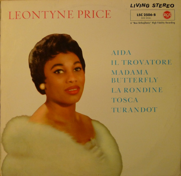Cover Leontyne Price - Aida / Il Trovatore / Madama Butterfly / La Rondine / Tosca / Turandot (LP, Album) Schallplatten Ankauf