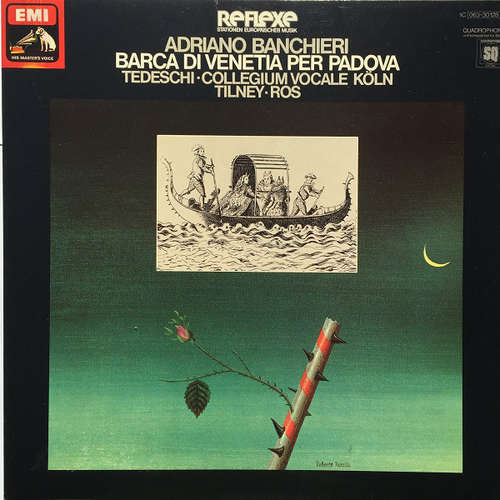 Cover Adriano Banchieri, Tedeschi*, Collegium Vocale Köln, Tilney*, Ros* - Barca Di Venetia Per Padova (LP, Quad) Schallplatten Ankauf