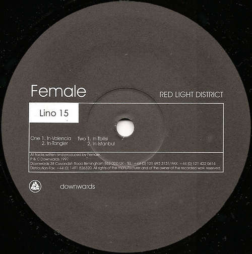 Cover Female - Red Light District (12) Schallplatten Ankauf