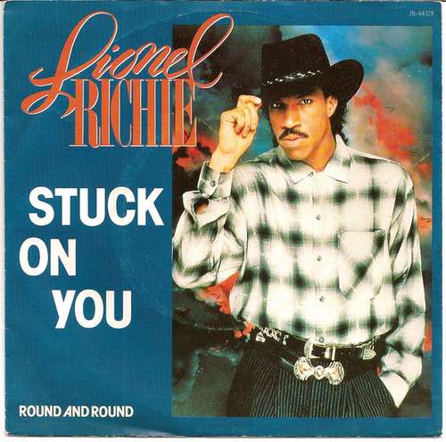 Cover Lionel Richie - Stuck On You (7, Single) Schallplatten Ankauf
