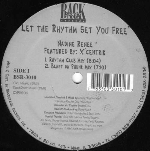 Cover Nadine Renée - Let The Rhythm Set You Free (12) Schallplatten Ankauf
