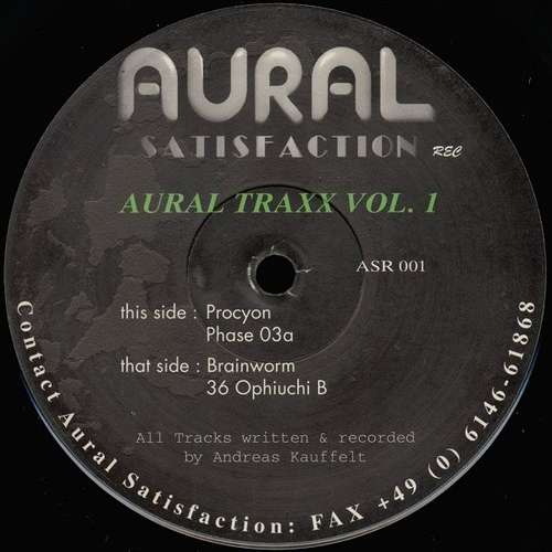 Cover Aural Traxx Vol. 1 Schallplatten Ankauf