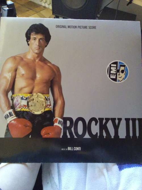 Cover Bill Conti - Rocky III - Original Motion Picture Score (LP, Album) Schallplatten Ankauf