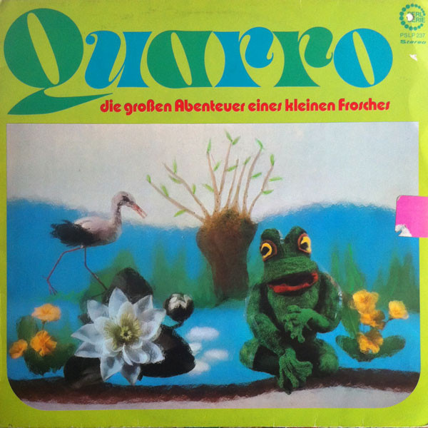Cover Erika Burk - Quarro (Die Großen Abenteuer Eines Kleinen Frosches) (LP) Schallplatten Ankauf