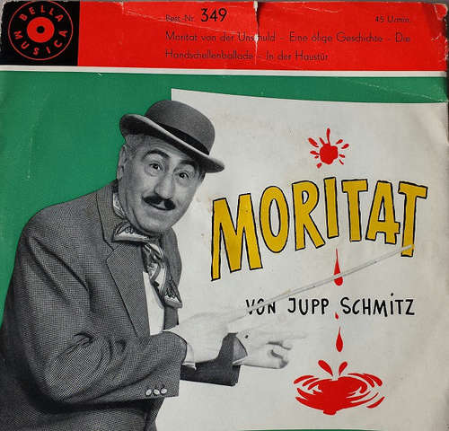 Cover Jupp Schmitz - Moritat (7, EP) Schallplatten Ankauf