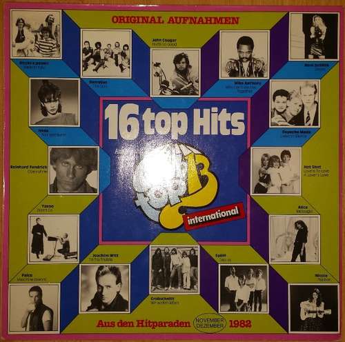 Cover Various - 16 Top Hits - Aus Den Hitparaden November Dezember 1982 (LP, Comp) Schallplatten Ankauf