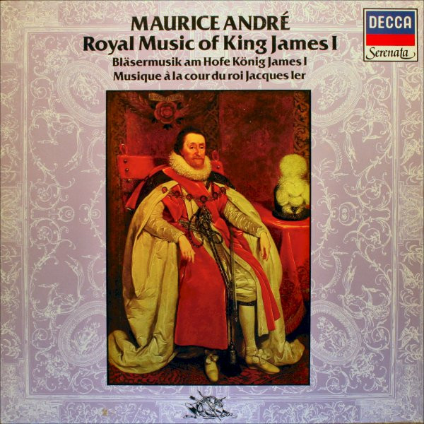 Cover Maurice André - Royal Music Of King James I (LP, Album, RE) Schallplatten Ankauf