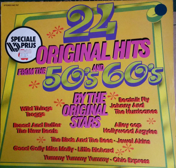 Cover Various - 24 Original Hits From The 50's And 60's (LP, Comp, M/Print) Schallplatten Ankauf