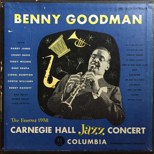 Cover Benny Goodman - The Famous 1938 Carnegie Hall Jazz Concert - Vol. 1 (6x7, Album, Styrene + Box) Schallplatten Ankauf