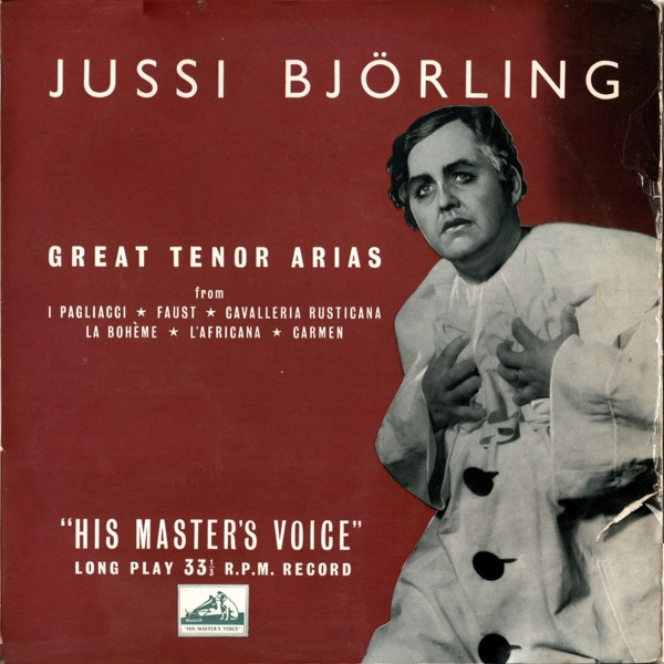 Cover Jussi Björling - Great Tenor Arias (10) Schallplatten Ankauf