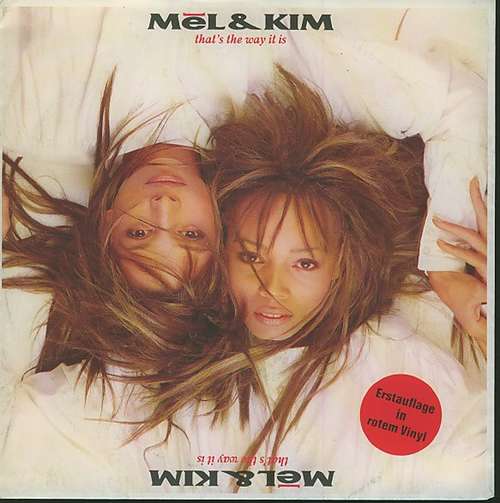 Cover Mel & Kim - That's The Way It Is (7, Single, Red) Schallplatten Ankauf