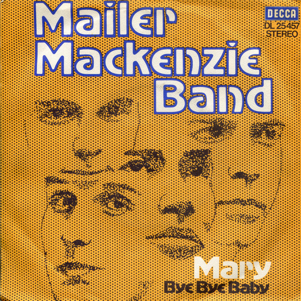 Cover Mailer Mackenzie Band - Mary (7, Single) Schallplatten Ankauf