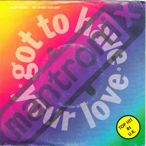 Cover Mantronix Featuring Wondress* - Got To Have Your Love (7, Single) Schallplatten Ankauf