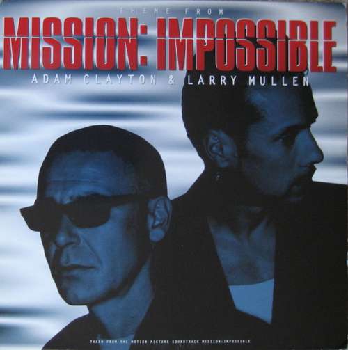 Cover Adam Clayton & Larry Mullen - Theme From Mission: Impossible (12, Single) Schallplatten Ankauf