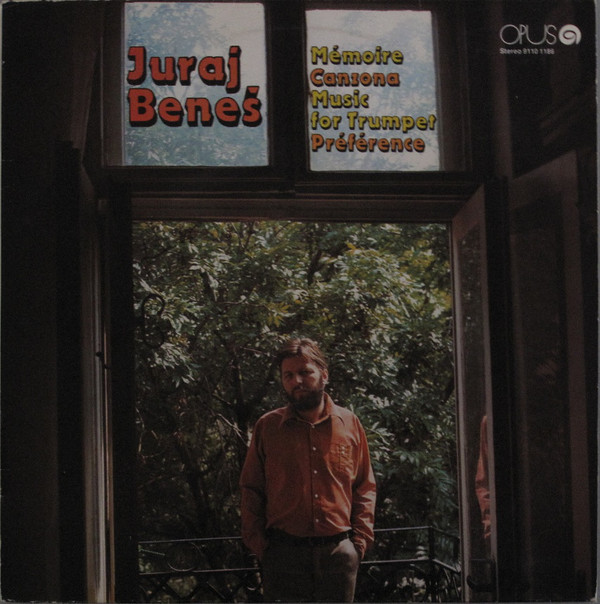 Cover Juraj Beneš - Mémoire / Canzona / Music For Trumpet / Préférence (LP, Album) Schallplatten Ankauf