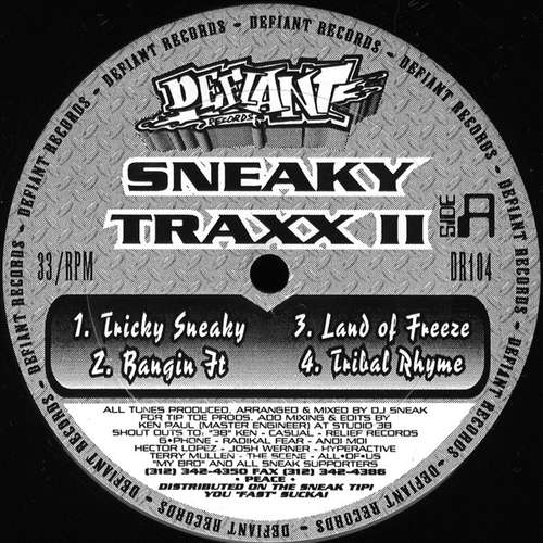 Cover Sneaky Traxx II Schallplatten Ankauf