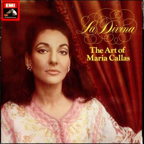 Cover Maria Callas - La Divina, The Art Of Maria Callas (4xLP, Comp + Box) Schallplatten Ankauf