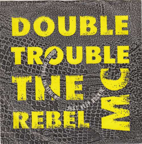 Cover Double Trouble And The Rebel M.C.* - Just Keep Rockin' (7, Single) Schallplatten Ankauf
