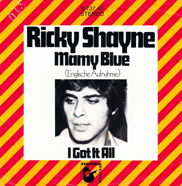 Cover Ricky Shayne - Mamy Blue (Englische Aufnahme) (7, Single) Schallplatten Ankauf