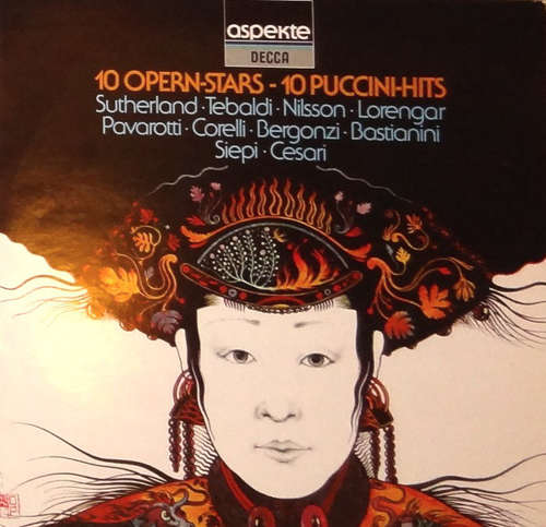 Cover Various - 10 Opern-Stars - 10 Puccini-Hits (LP) Schallplatten Ankauf