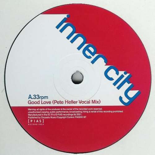 Cover Inner City - Good Love (Pete Heller Mixes) (12) Schallplatten Ankauf