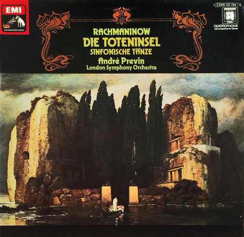 Cover Rachmaninow*, London Symphony Orchestra*, André Previn - Die Toteninsel, Sinfonische Tänze (LP, Quad) Schallplatten Ankauf