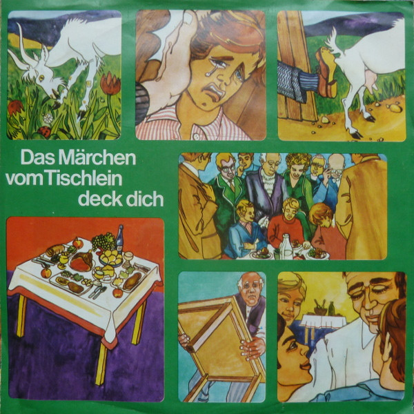 Cover Gebrüder Grimm, Joachim Steffan - Das Märchen Vom Tischlein Deck Dich (7) Schallplatten Ankauf