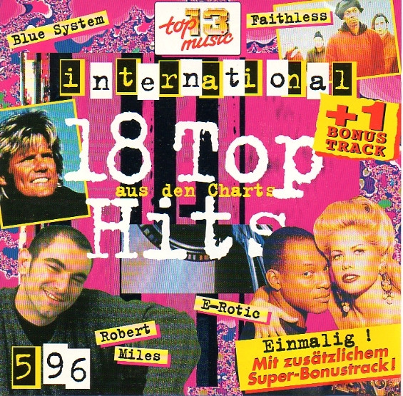 Cover Various - 18 Top Hits Aus Den Charts International 5/96 (CD, Comp) Schallplatten Ankauf