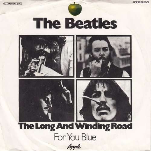 Cover The Beatles - The Long And Winding Road / For You Blue (7, Single) Schallplatten Ankauf
