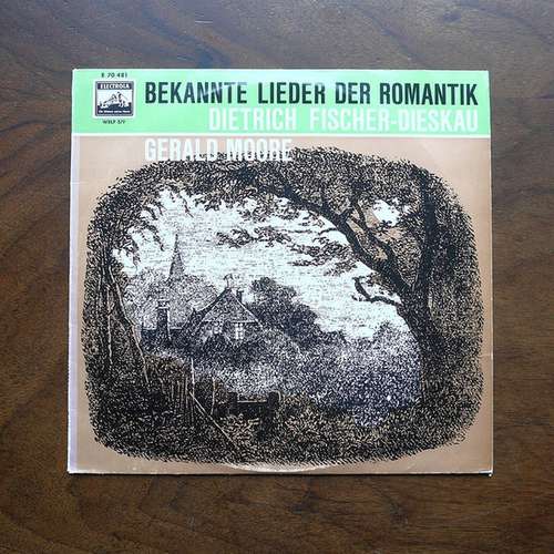 Cover Dietrich Fischer-Dieskau, Gerald Moore, Franz Schubert, Robert Schumann - Bekannte Lieder Der Romantik (10) Schallplatten Ankauf