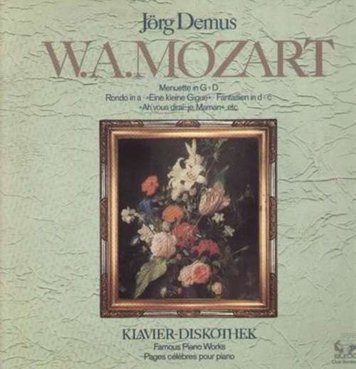 Cover Jörg Demus - W. A. Mozart*, Beethoven* - Mozart & Beethoven (2xLP, Album) Schallplatten Ankauf