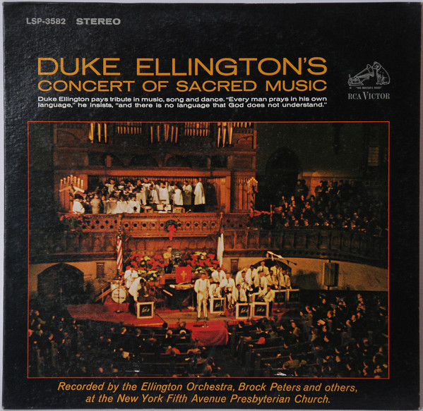Cover Duke Ellington - Duke Ellington's Concert Of Sacred Music (LP) Schallplatten Ankauf