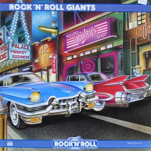 Cover Various - Rock 'N' Roll Giants (2xLP, Comp, Gat) Schallplatten Ankauf